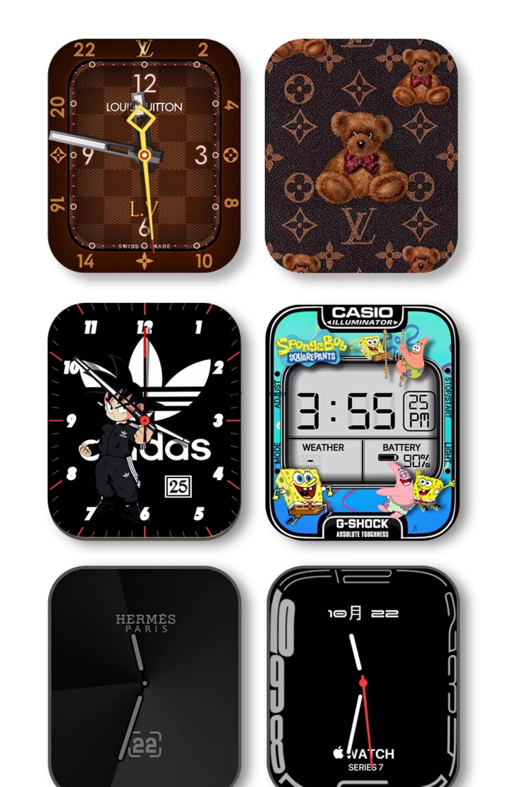 图片[5]-苹果AppleWatch表盘素材clockology宇航员太空人卡西欧iwatch壁纸-大怪兽分享