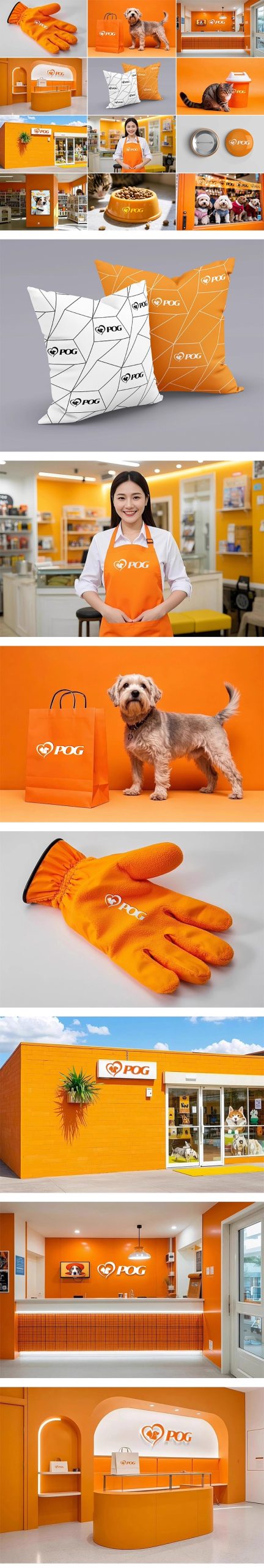图片[3]-宠物店猫粮狗粮品牌VI提案标志logo效果展示贴图样机PSD设计素材-大怪兽分享
