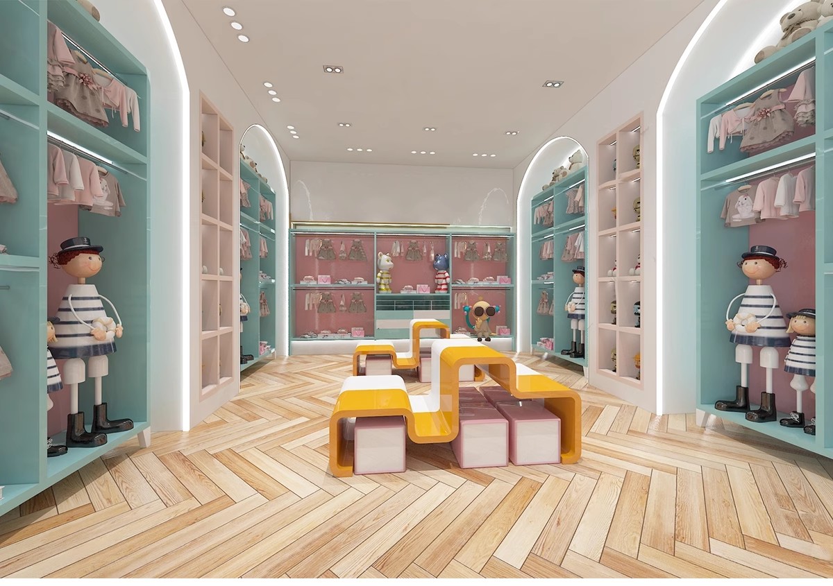 图片[4]-母婴店SU模型现代北欧超市孕育连锁店童装店亲子儿童乐园草图大师-大怪兽分享