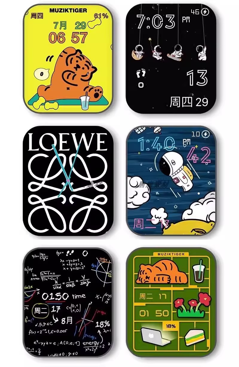 图片[8]-苹果AppleWatch表盘素材clockology宇航员太空人卡西欧iwatch壁纸-大怪兽分享