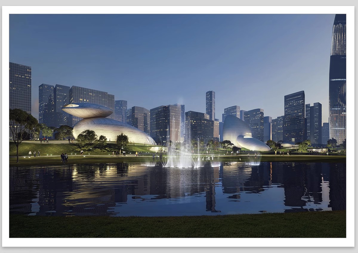 图片[5]-夜景树木植物ps灯光效果图 效果图psd分层公园氛围灯亮化工程素材-大怪兽分享