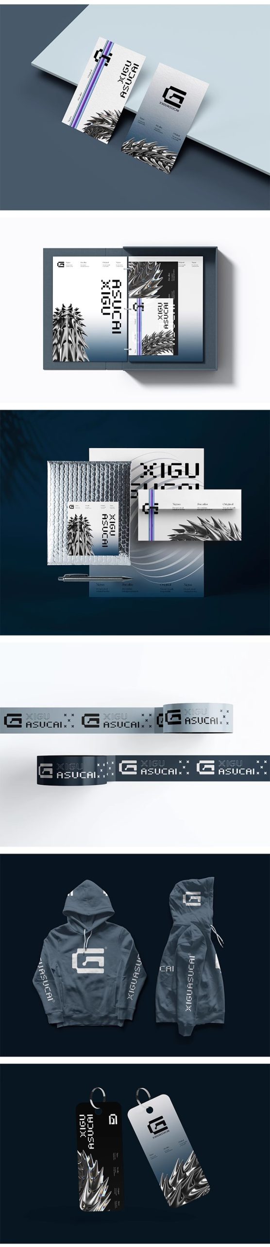 图片[6]-高级感酸性品牌VI周边提案LOGO展示毕业设计智能贴图样机PSD素材-大怪兽分享