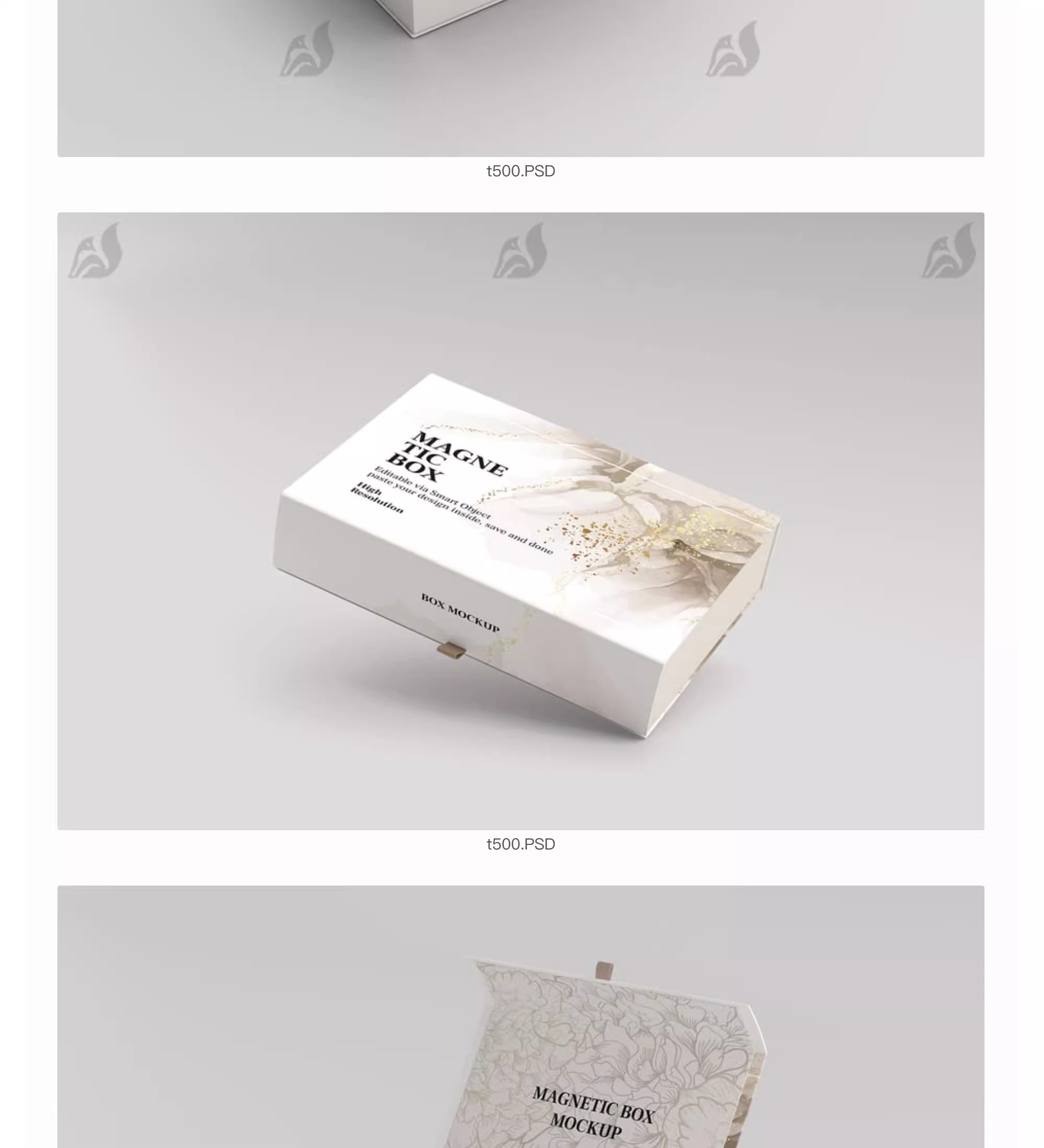 图片[5]-磁吸盒样机磁吸盒包装盒翻开效果智能vi贴图展示样机psd设计素材-大怪兽分享