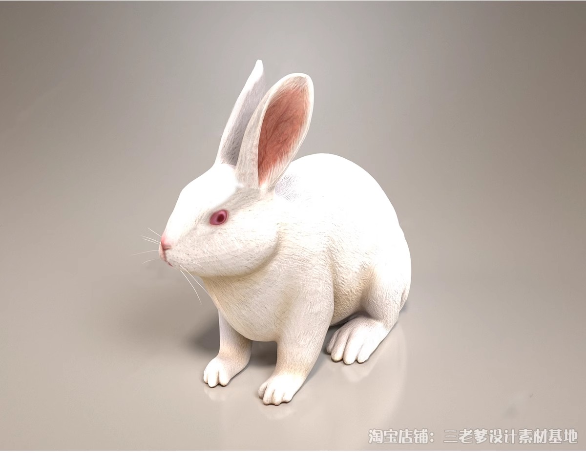 图片[6]-动物3D模型 现代小猫小狗宠物单体金毛大狗鹅袋鼠沙皮3Dmax素材库-大怪兽分享