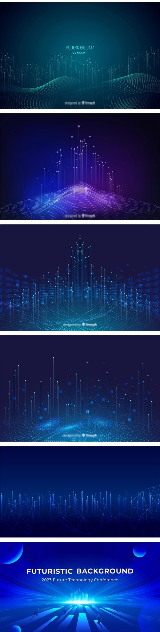 图片[7]-蓝色抽象线条粒子科技网络KV年会发布会活动背景板Ai矢量设计素材-大怪兽分享