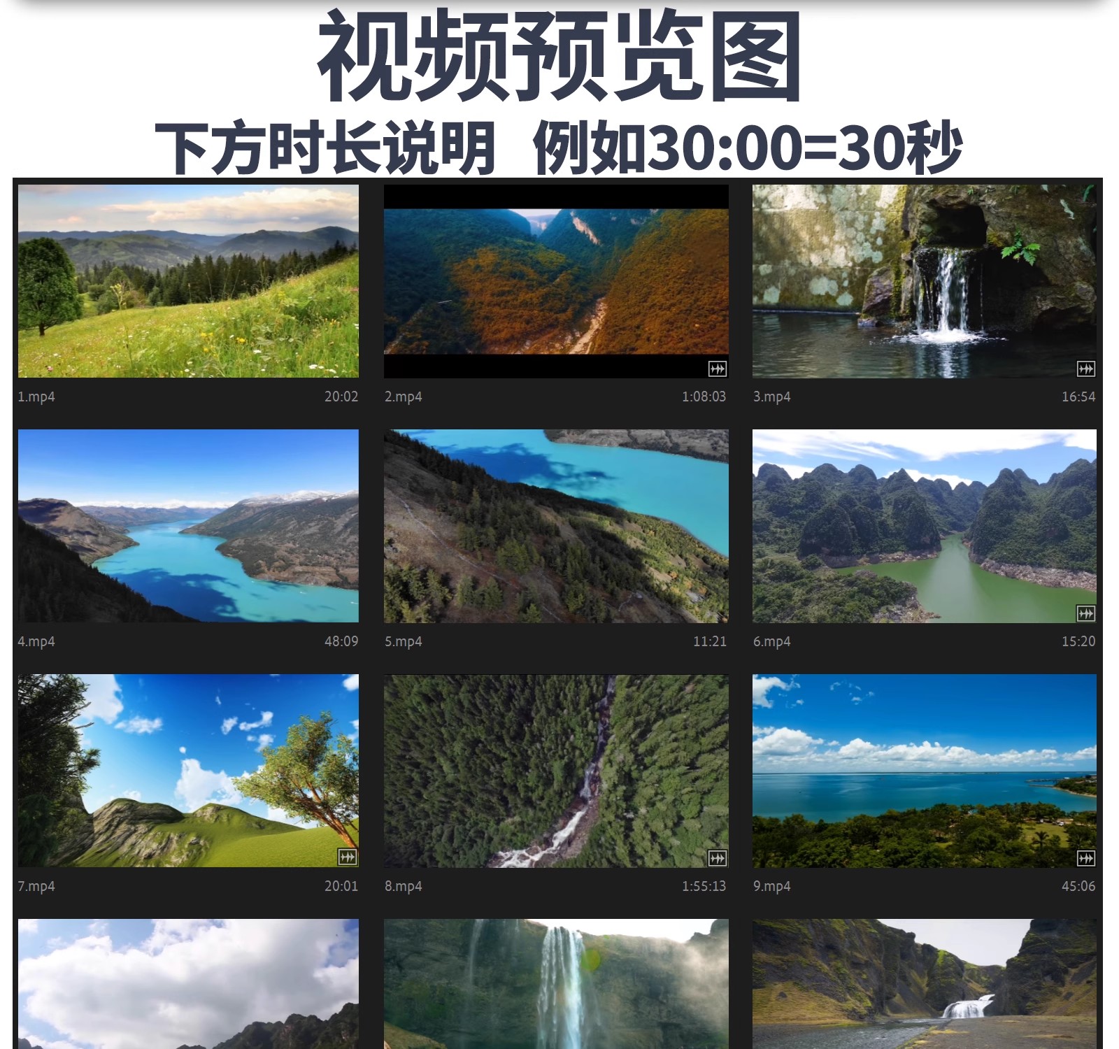 图片[3]-绿水青山生态自然绿色环保高山美景山林小溪水山清水秀短视频素材-大怪兽分享