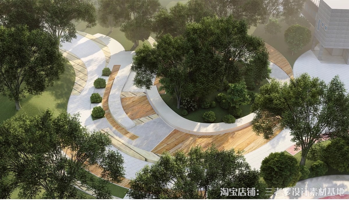 图片[7]-小清新分析图su模型园林景观建筑环艺城市规划草图大师竞赛风素材-大怪兽分享