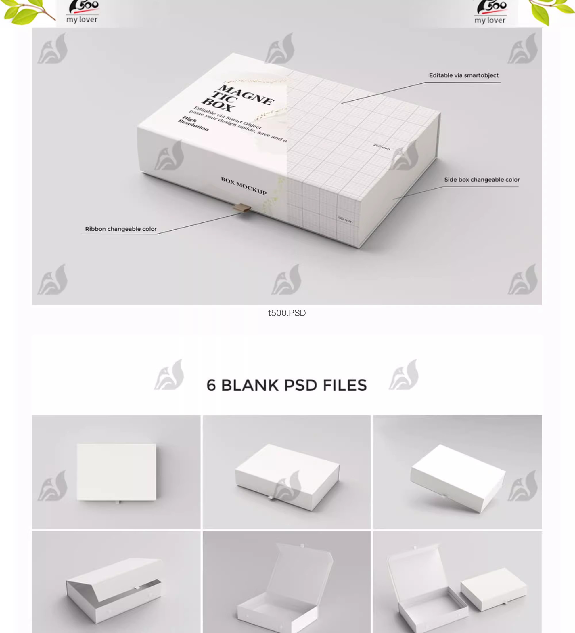 图片[7]-磁吸盒样机磁吸盒包装盒翻开效果智能vi贴图展示样机psd设计素材-大怪兽分享