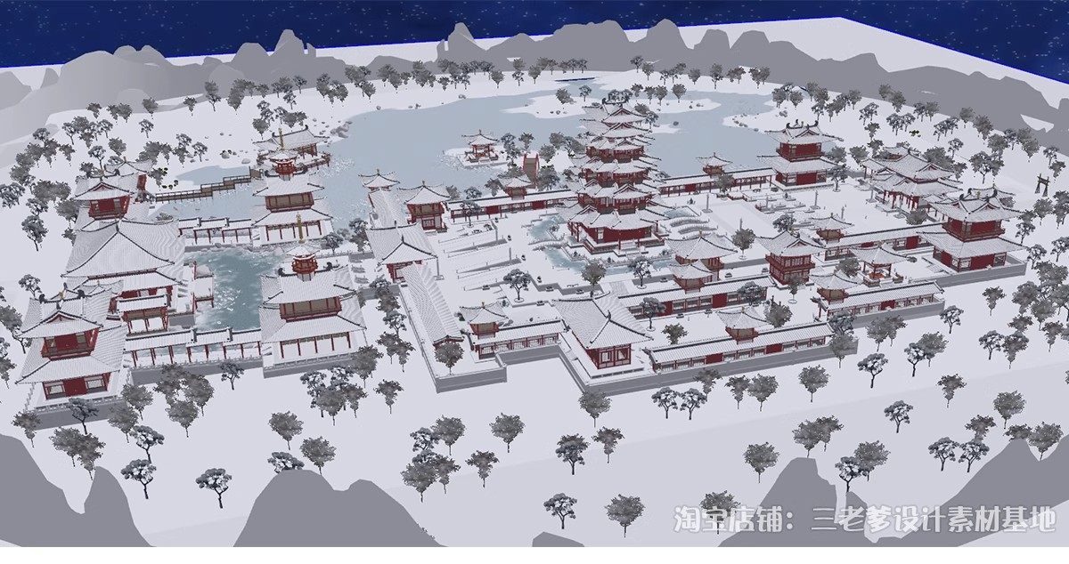 图片[8]-小清新分析图su模型园林景观建筑环艺城市规划草图大师竞赛风素材-大怪兽分享