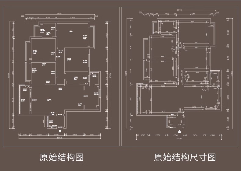 图片[8]-家装无主灯全套cad施工图纸平立面室内设计客厅卧室吊顶装修素材-大怪兽分享