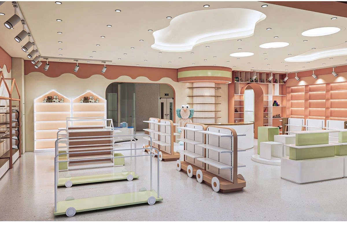图片[8]-母婴店SU模型现代北欧超市孕育连锁店童装店亲子儿童乐园草图大师-大怪兽分享