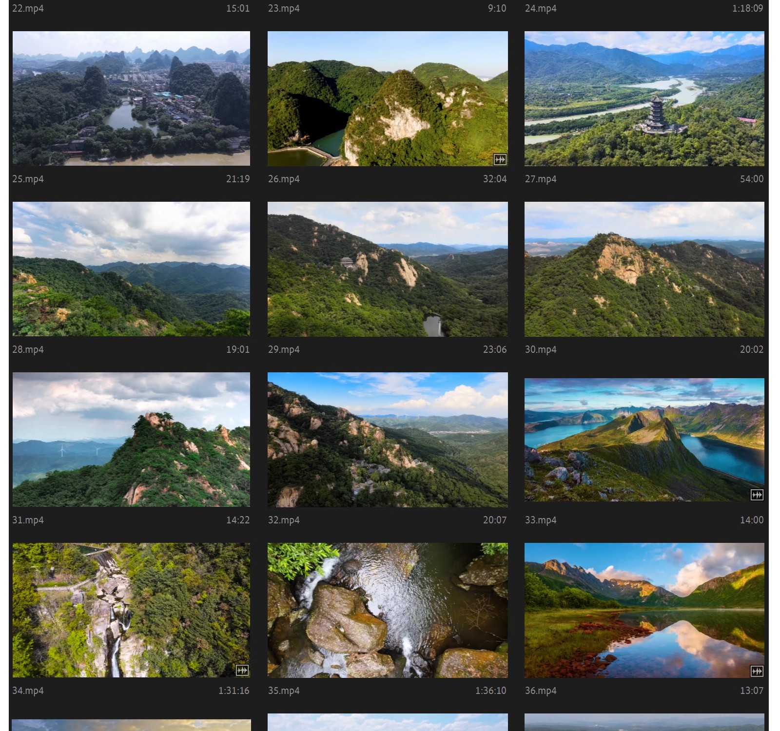 图片[5]-绿水青山生态自然绿色环保高山美景山林小溪水山清水秀短视频素材-大怪兽分享