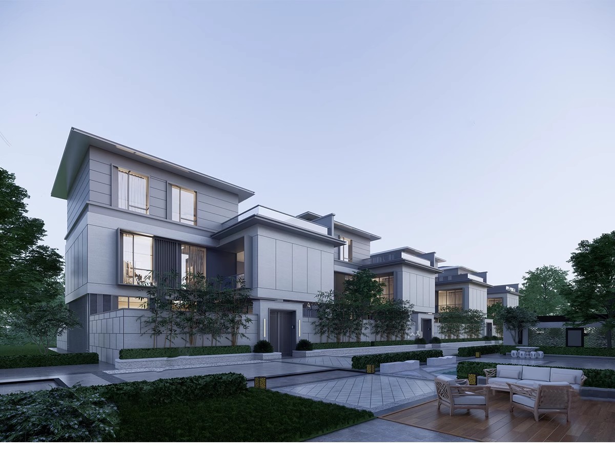 图片[7]-双拼联排别墅su模型库建筑农村自建房现代新中式欧式房屋草图大师-大怪兽分享