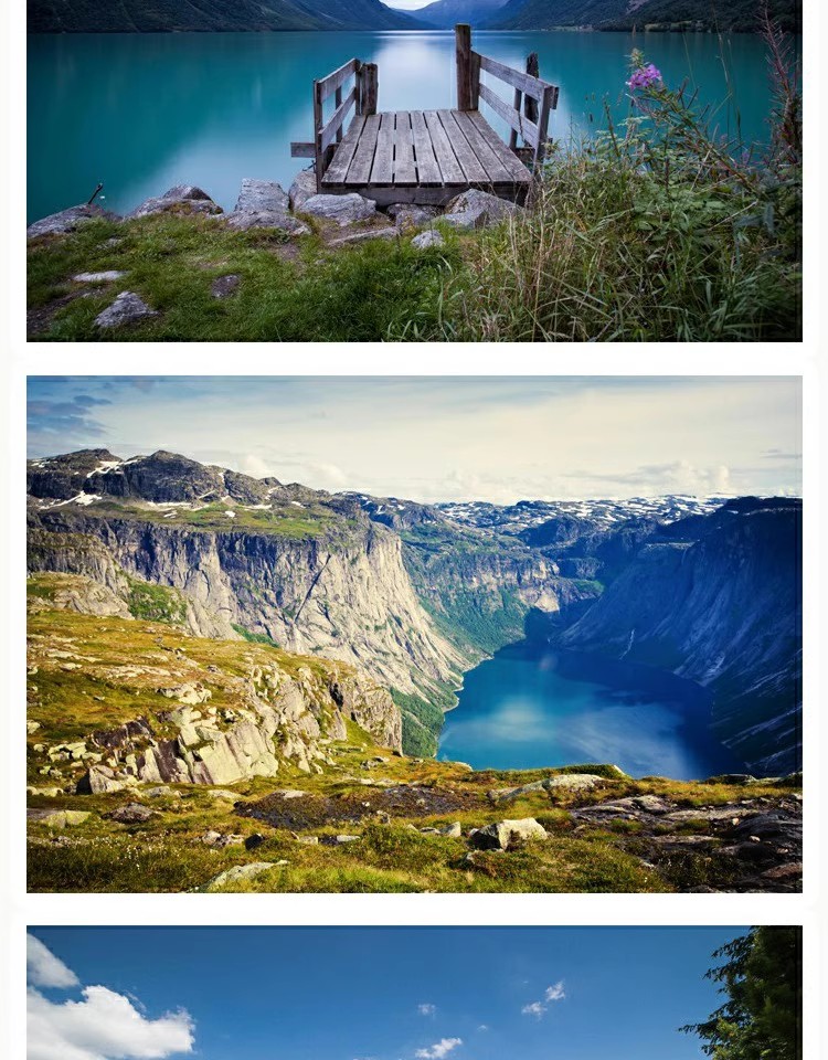 图片[8]-高清自然风景JPG图片湖光山色湖泊山峰山峦设计喷绘打印合成素材-大怪兽分享