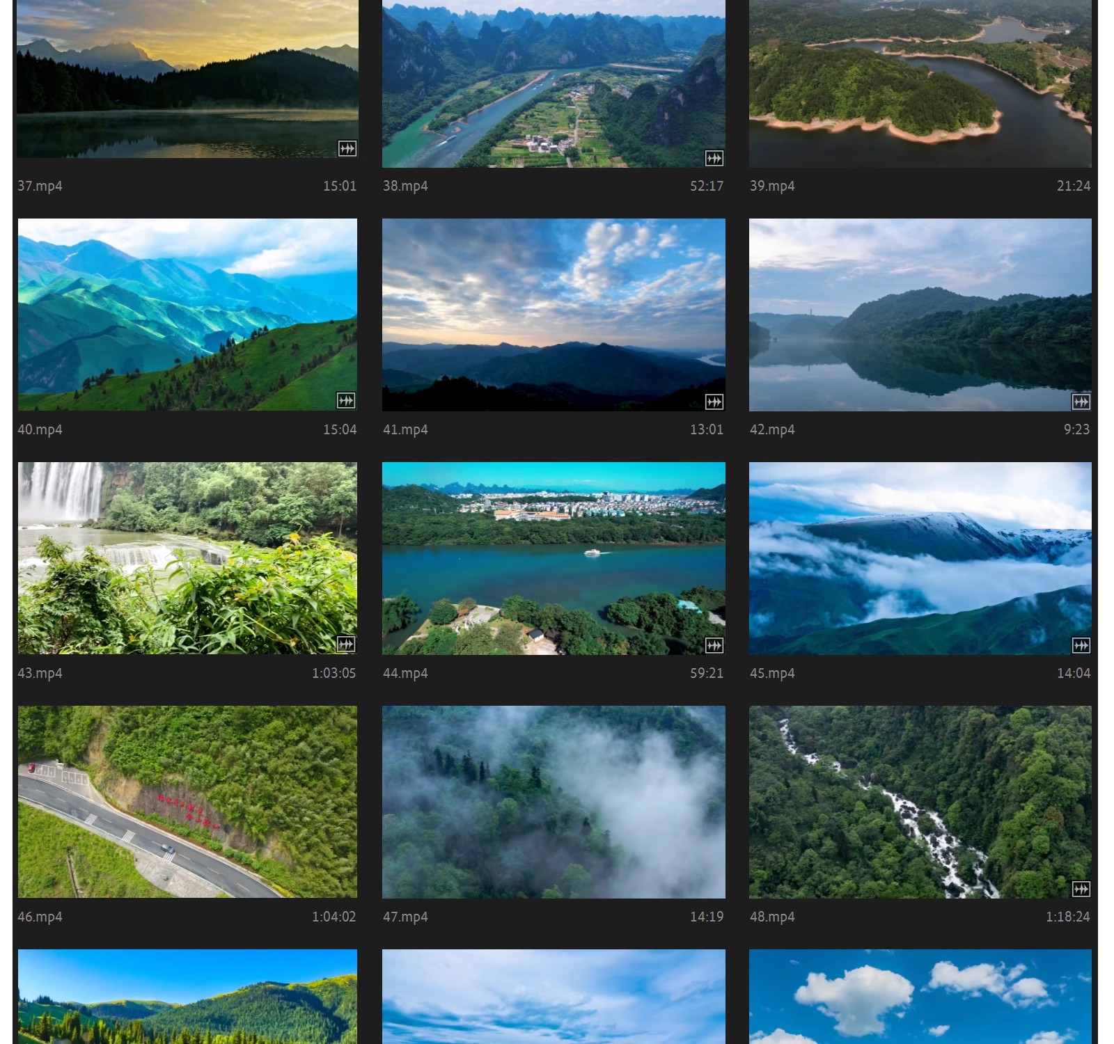 图片[6]-绿水青山生态自然绿色环保高山美景山林小溪水山清水秀短视频素材-大怪兽分享