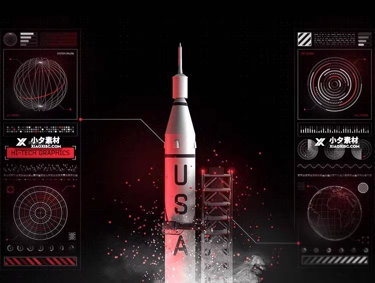 图片[8]-未来科技仪表盘APP数据分析信息HUD界面UI图标PNG素材AI矢量素材-大怪兽分享