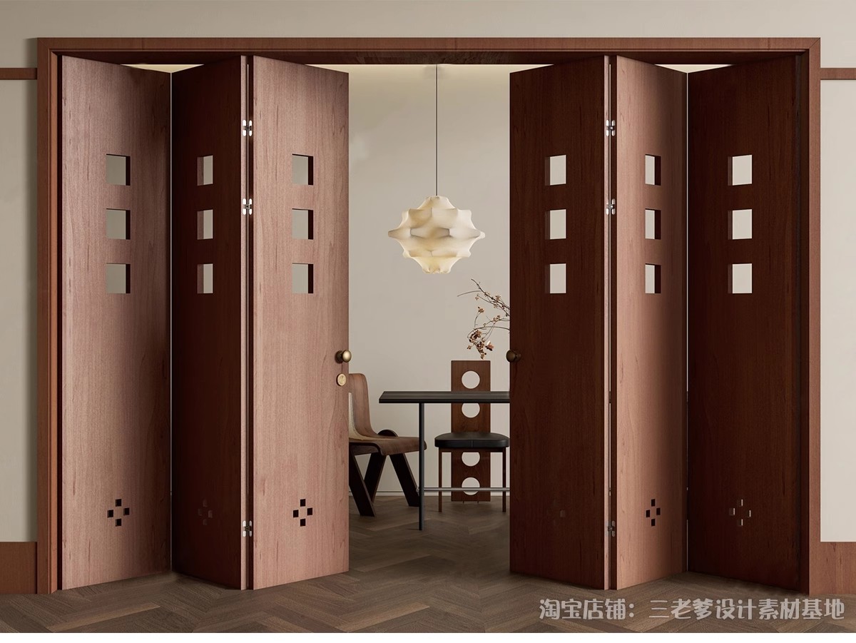 图片[10]-中古风单体su模型沙发椅子柜子床具侘寂家装室内设计草图大师素材-大怪兽分享