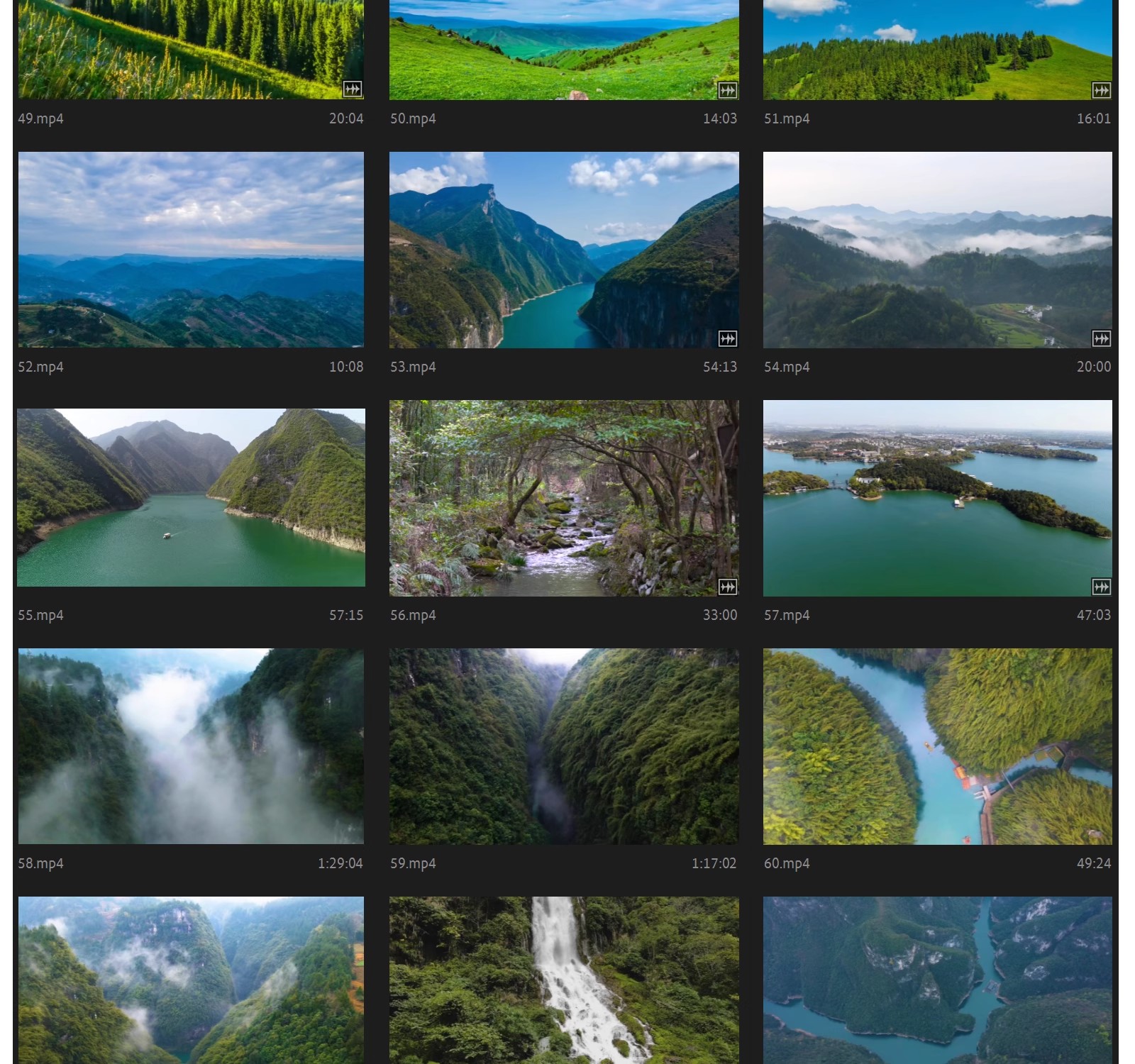 图片[7]-绿水青山生态自然绿色环保高山美景山林小溪水山清水秀短视频素材-大怪兽分享