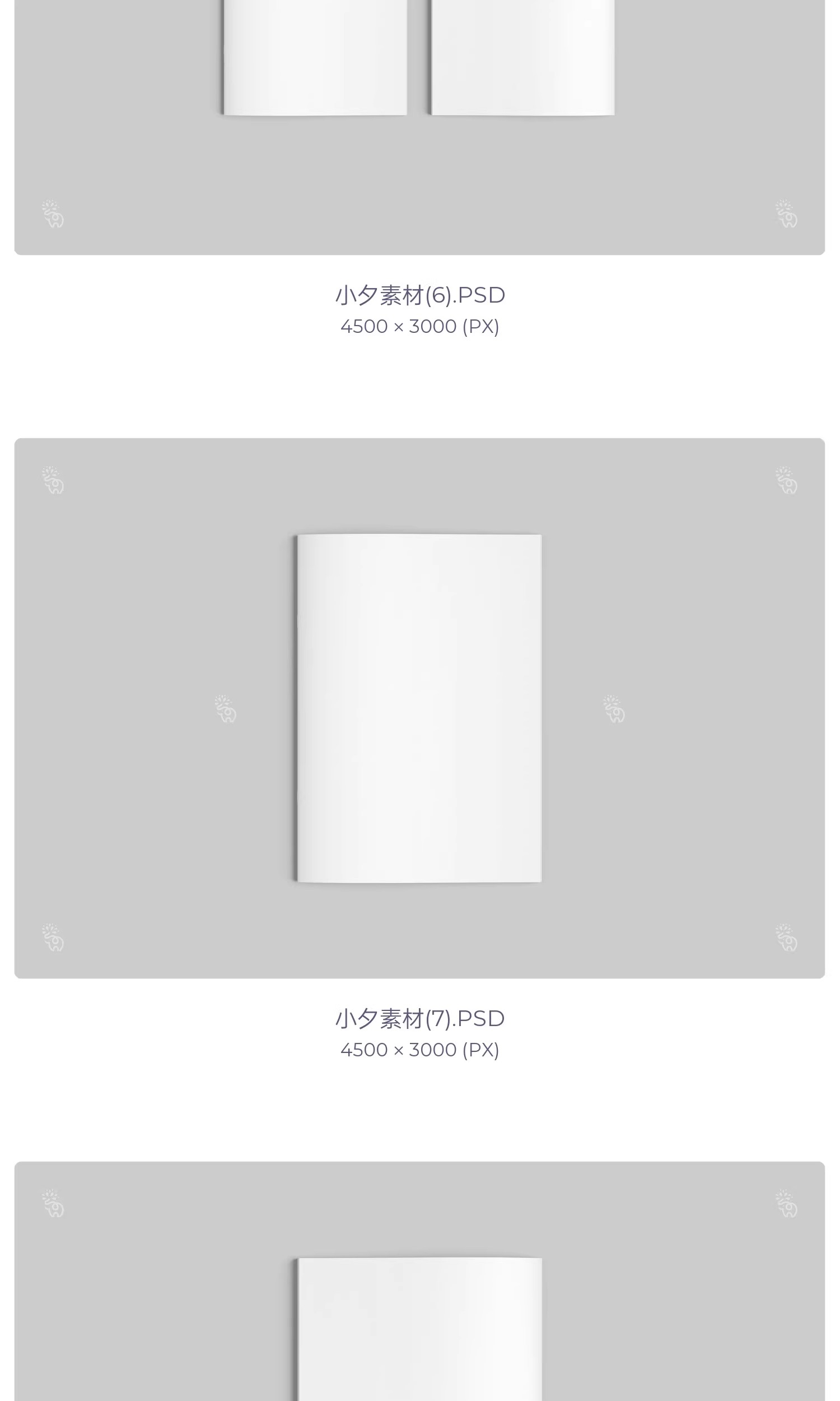 图片[11]-画册封面内页杂志书籍智能贴图文创毕设样机PSD分层设计素材模板-大怪兽分享