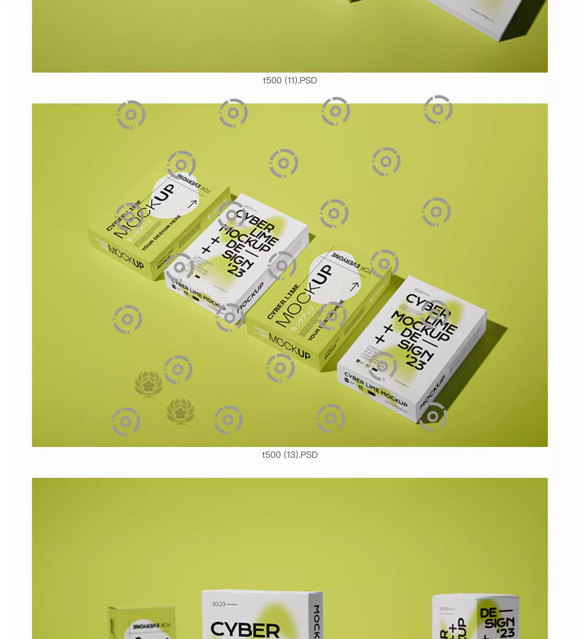 图片[8]-悬浮纸盒包装盒样机长方形盒子品牌智能贴图效果模板PSD设计素材-大怪兽分享