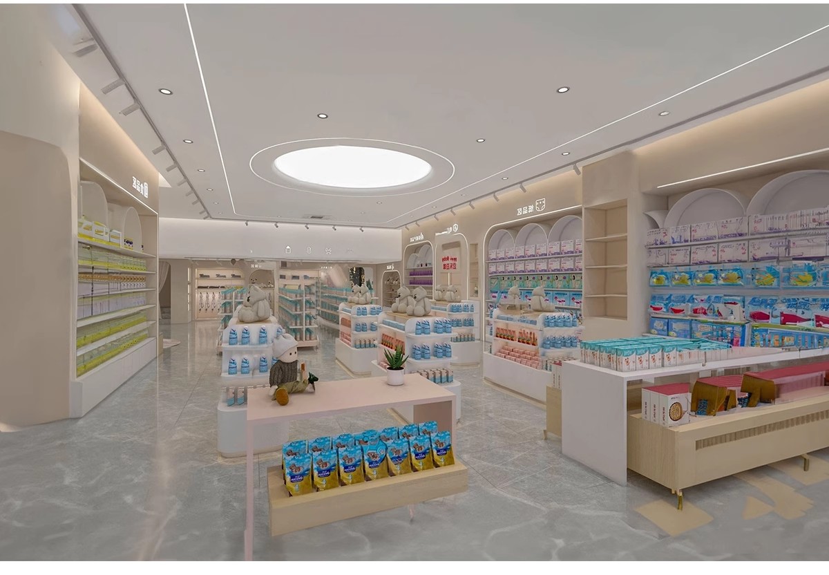 图片[11]-母婴店SU模型现代北欧超市孕育连锁店童装店亲子儿童乐园草图大师-大怪兽分享