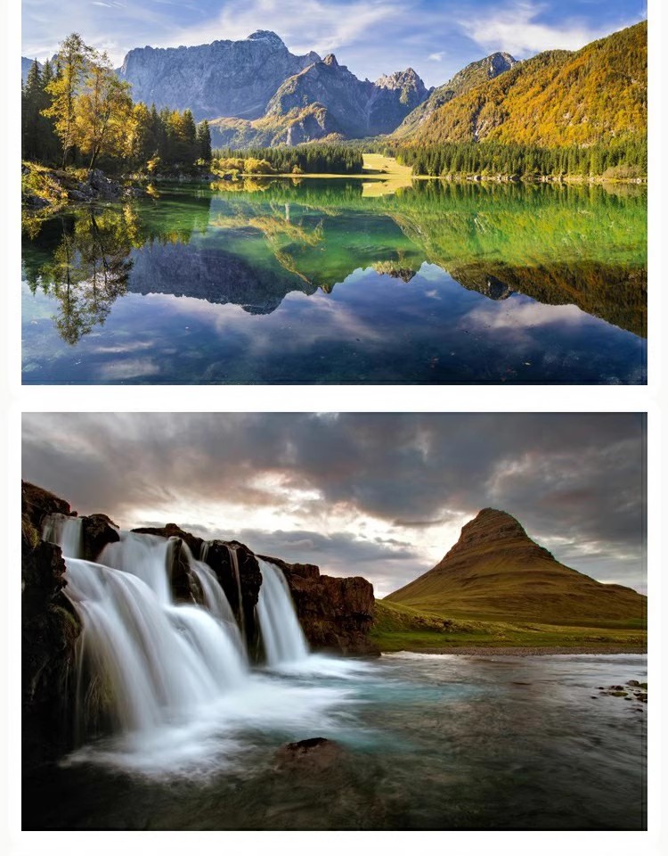 图片[11]-高清自然风景JPG图片湖光山色湖泊山峰山峦设计喷绘打印合成素材-大怪兽分享