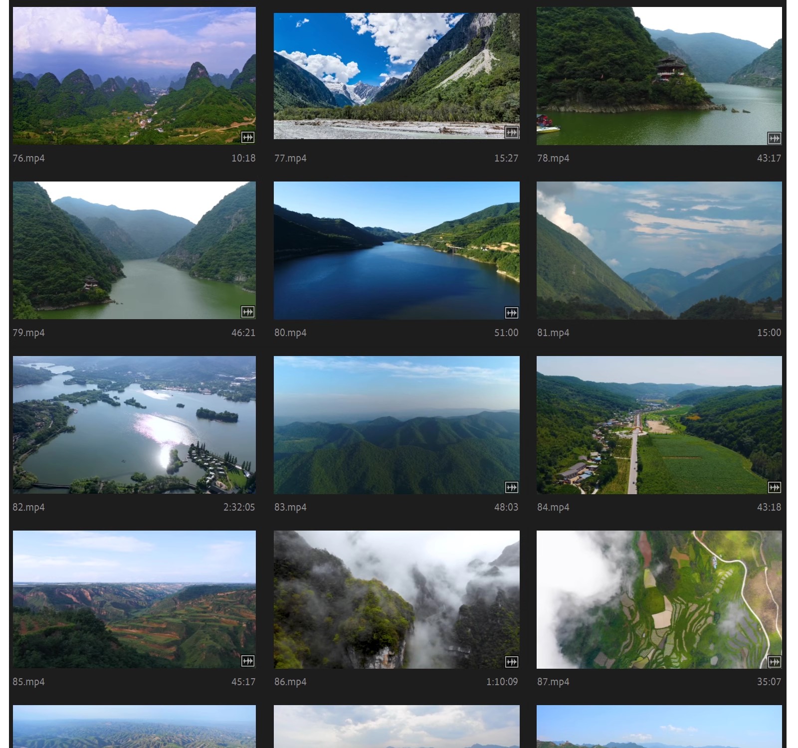 图片[9]-绿水青山生态自然绿色环保高山美景山林小溪水山清水秀短视频素材-大怪兽分享