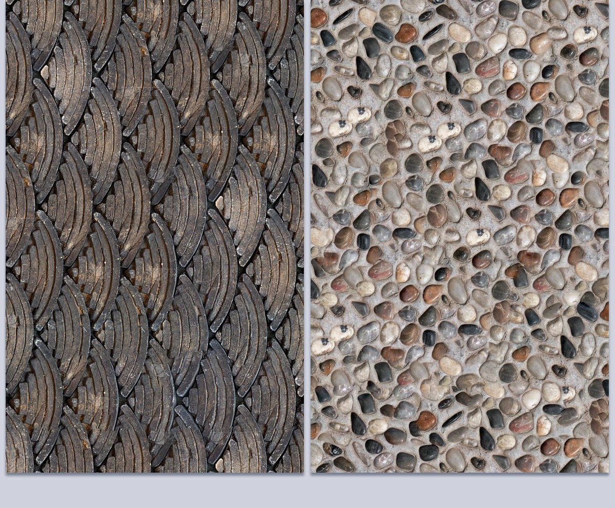 图片[13]-鹅卵石瓦片青瓦小青砖贴图地面铺装拼花ps素材库新中式园林铺地su-大怪兽分享