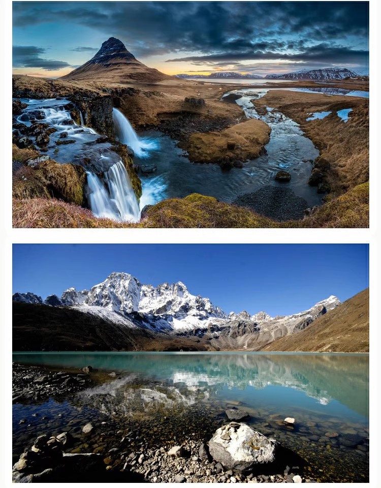 图片[12]-高清自然风景JPG图片湖光山色湖泊山峰山峦设计喷绘打印合成素材-大怪兽分享