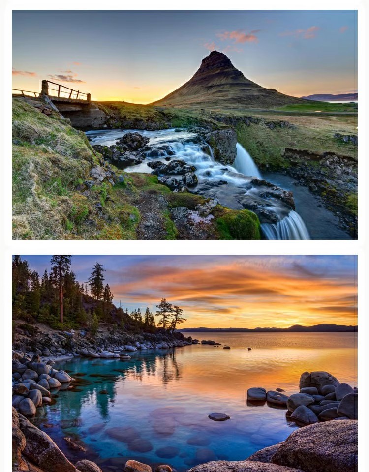 图片[13]-高清自然风景JPG图片湖光山色湖泊山峰山峦设计喷绘打印合成素材-大怪兽分享