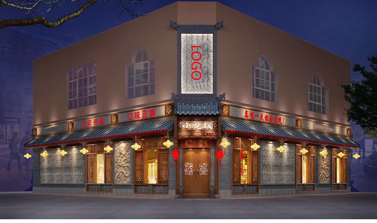 图片[15]-火锅店CAD施工图纸室内装修设计餐厅餐饮门面平面布局图方案图库-大怪兽分享