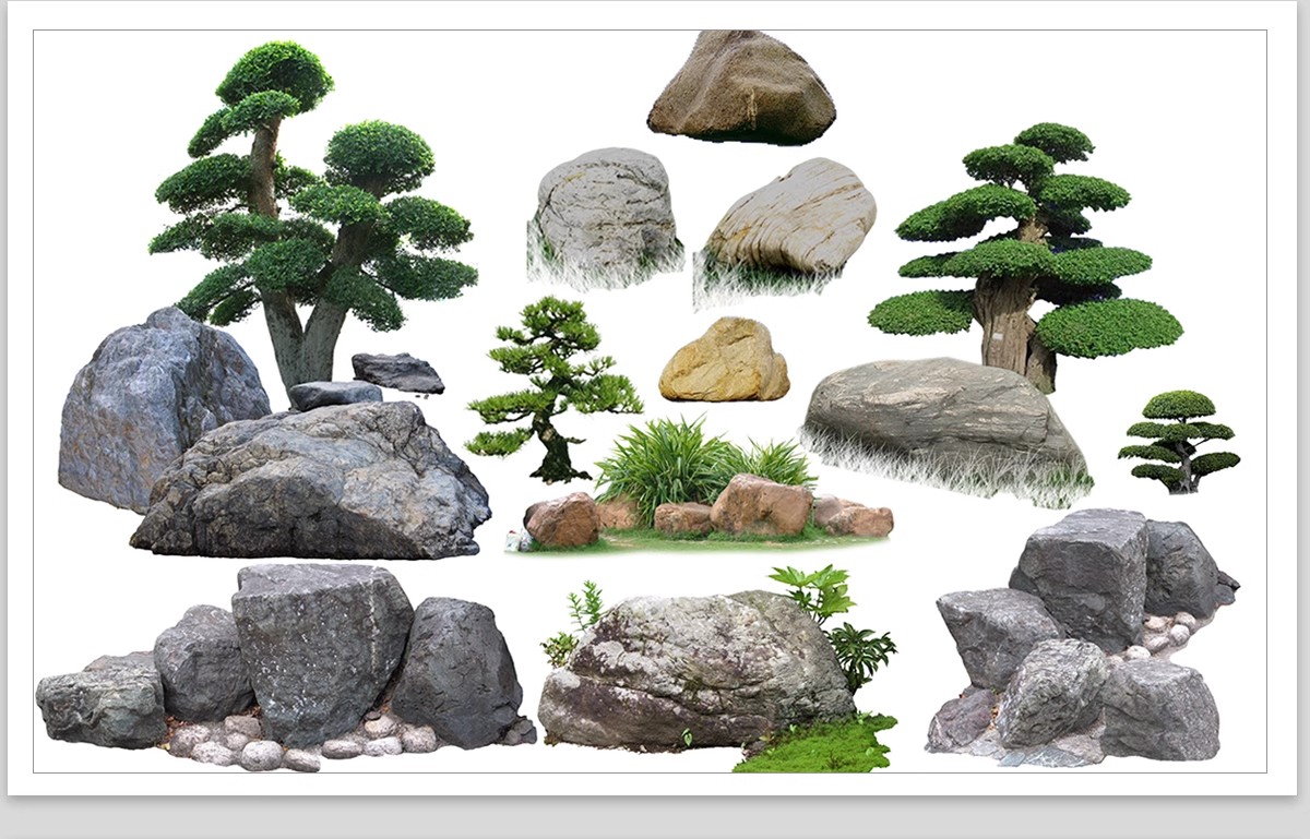 图片[16]-PS景观造型植物灌木球造型树迎客罗汉松桩景效果图png棒棒糖素材-大怪兽分享