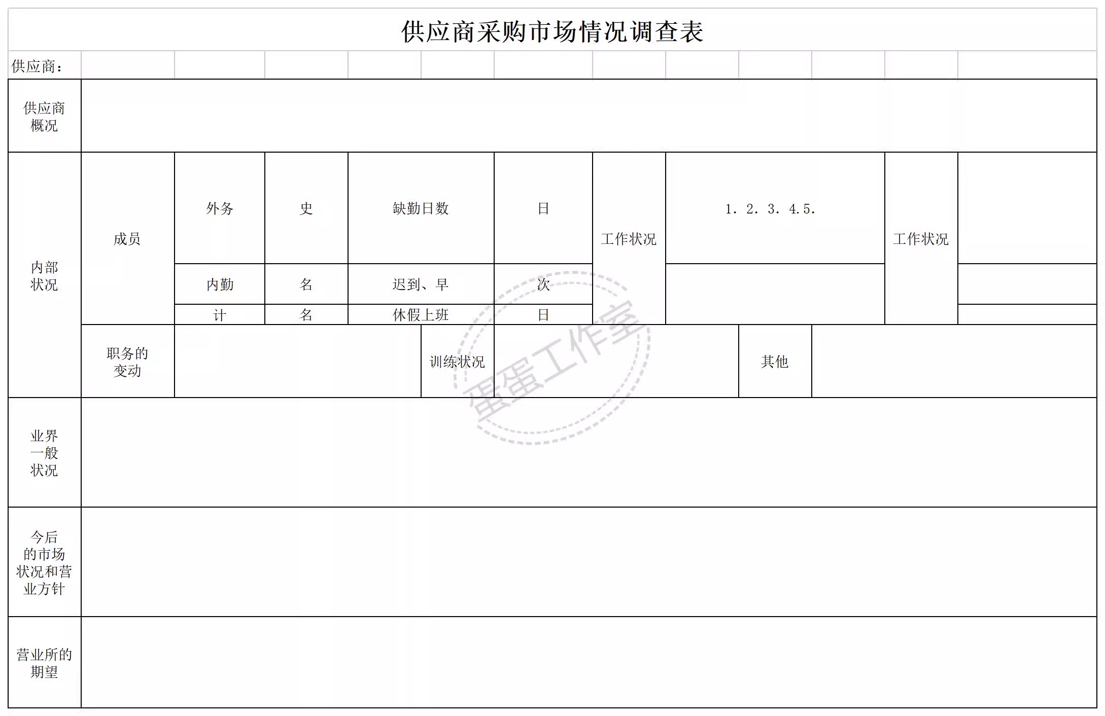 图片[14]-供应商管理系统excel供应商质量管理sqe供应商管理供应商管理表格-大怪兽分享