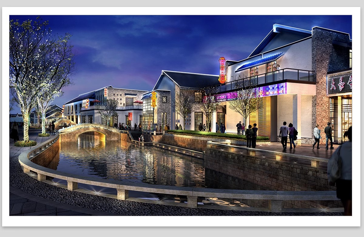 图片[17]-夜景树木植物ps灯光效果图 效果图psd分层公园氛围灯亮化工程素材-大怪兽分享