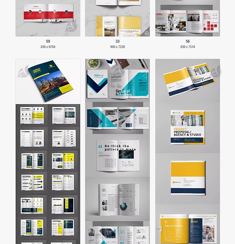 图片[4]-产品画册Indesign模板摄影画册排版j简约设计ID素材产品宣传-大怪兽分享