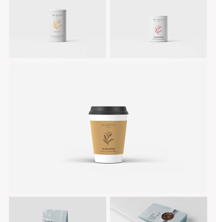 图片[6]-茶叶包装盒塑料袋罐子茶叶罐VI智能贴图样机PSD效果设计素材模板-大怪兽分享