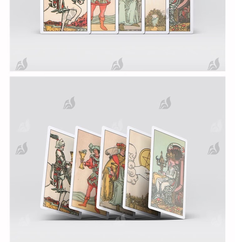图片[4]-塔罗牌扑克牌桥牌卡片纸牌周边VI包装盒设计展示样机模型PSD素材-大怪兽分享