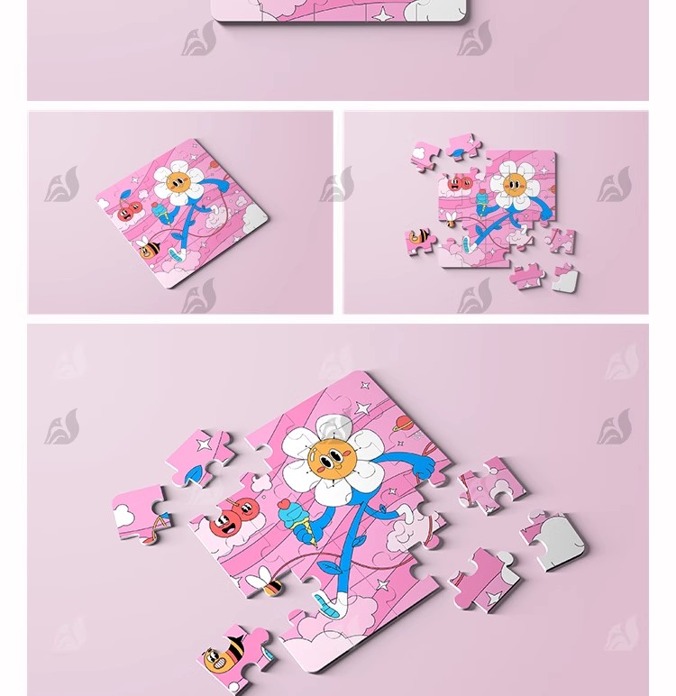 图片[4]-儿童益智文创拼图拼板印花图案包装品牌场景展示样机PSD设计素材-大怪兽分享