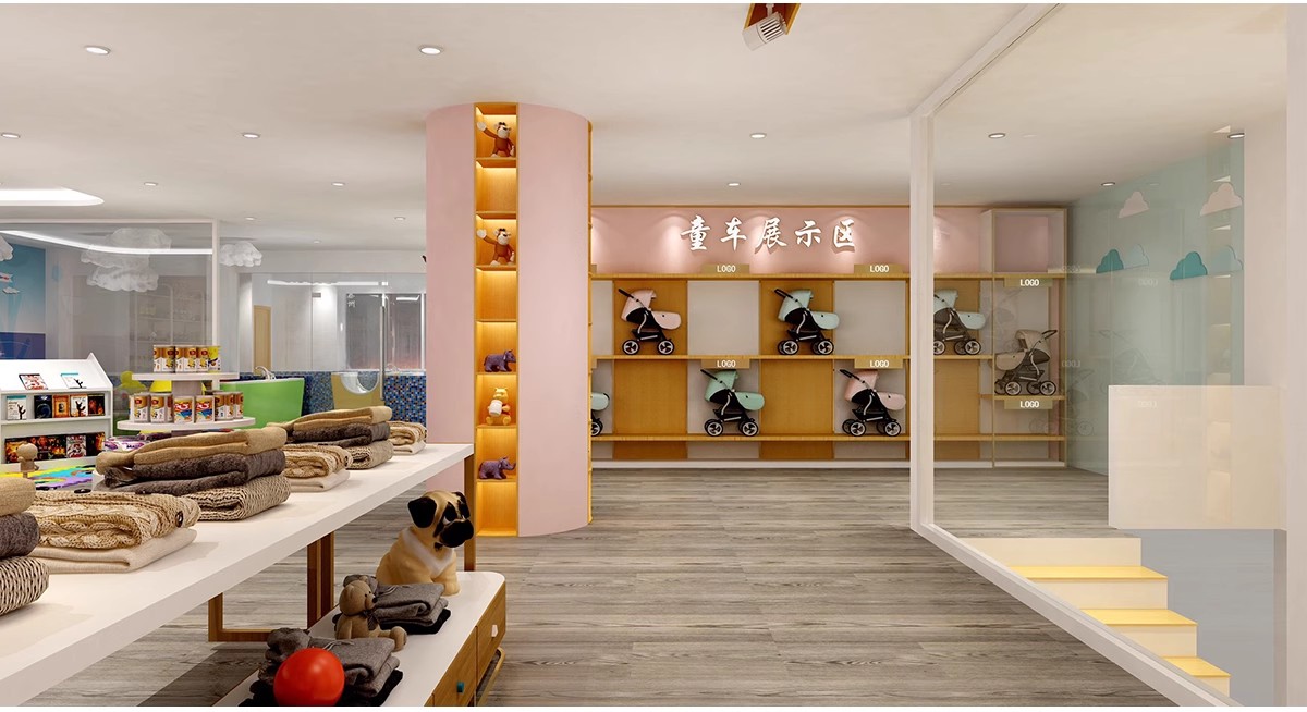 图片[18]-母婴店CAD施工图纸婴儿生活馆货柜展示柜子店面装修设计效果图库-大怪兽分享