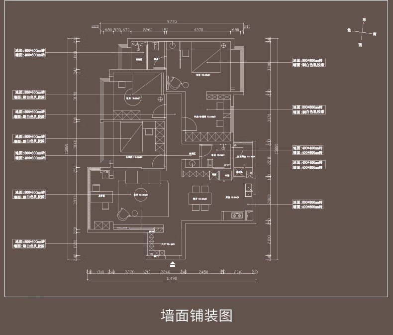图片[19]-家装无主灯全套cad施工图纸平立面室内设计客厅卧室吊顶装修素材-大怪兽分享