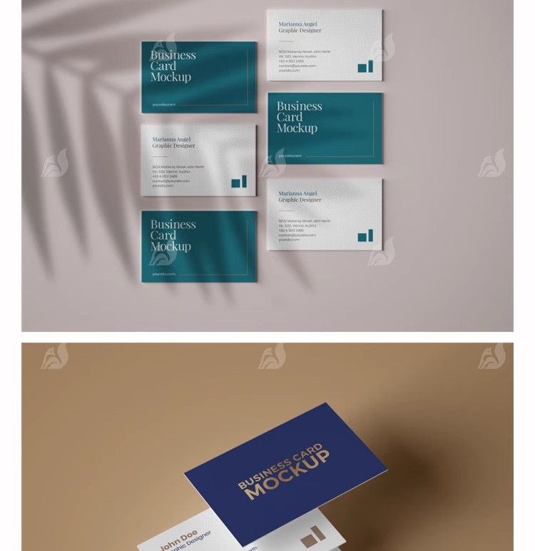 图片[5]-高端企业办公文具名片会员卡片VI提案光影场景展示样机设计素材ps-大怪兽分享