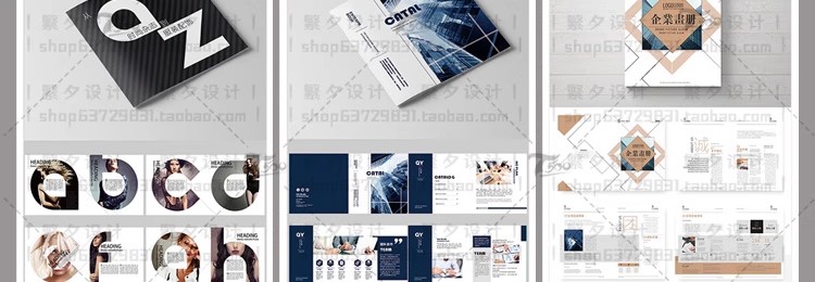 图片[4]-国外企业时尚画册模板PSD素材ai平面设计排版杂志cdr创意书版式-大怪兽分享
