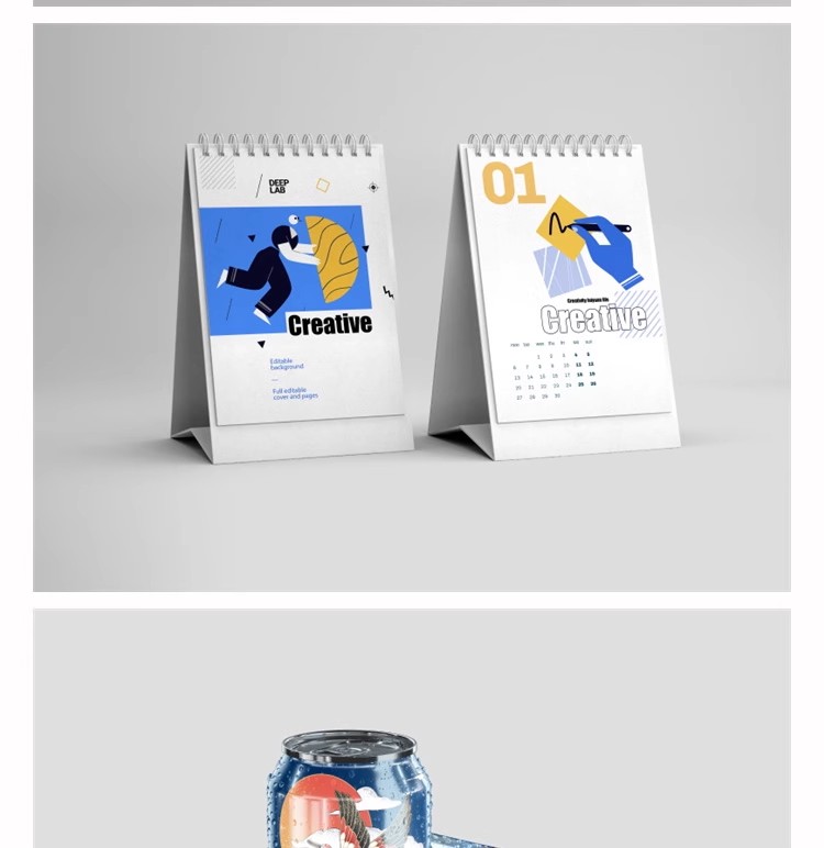 图片[6]-中式文创VI品牌全套产品提案衍生品周边展示贴图样机PSD设计素材-大怪兽分享
