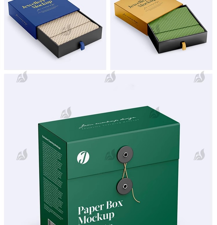 图片[6]-高端抽屉盒样机礼品盒首饰产品包装盒木盒包装样机贴图展示ps素材-大怪兽分享