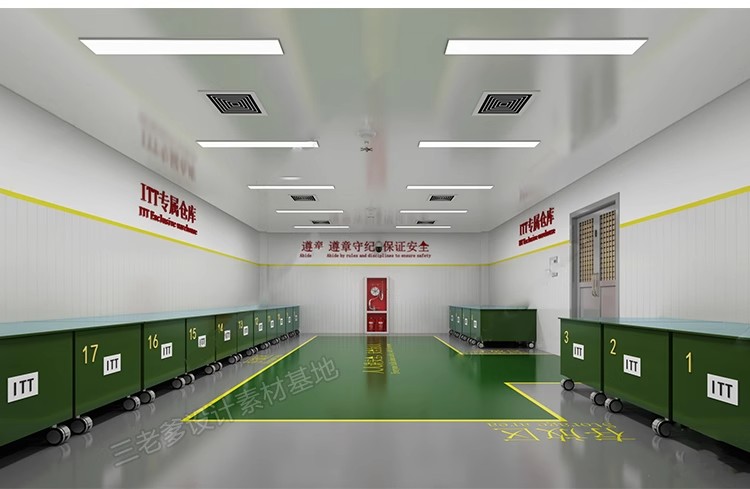 图片[20]-现代工厂生产车间流水线3dmax模型 工业厂房机床设备仓库3d模型库-大怪兽分享