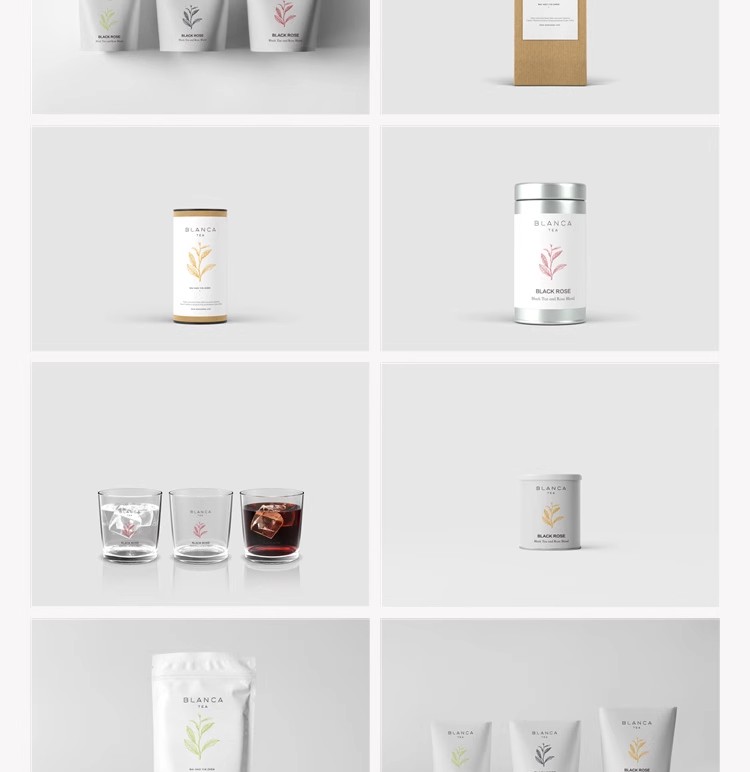 图片[9]-茶叶包装盒塑料袋罐子茶叶罐VI智能贴图样机PSD效果设计素材模板-大怪兽分享