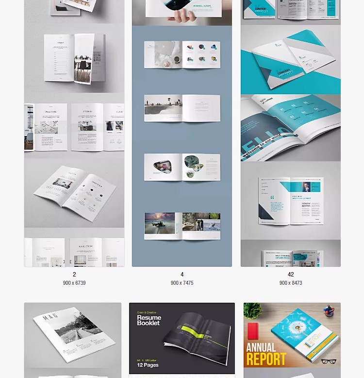 图片[8]-产品画册Indesign模板摄影画册排版j简约设计ID素材产品宣传-大怪兽分享