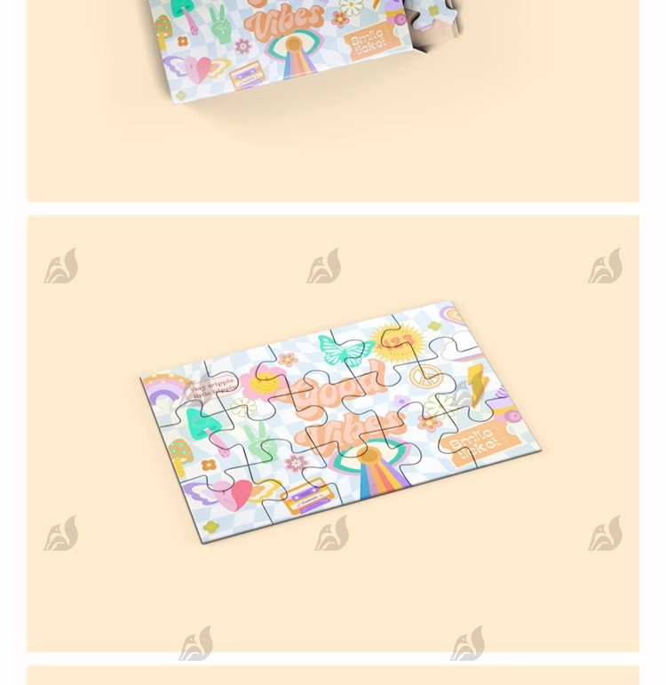 图片[7]-卡通儿童玩具文创拼图卡片印花图案VI提案展示样机PSD设计素材PS-大怪兽分享