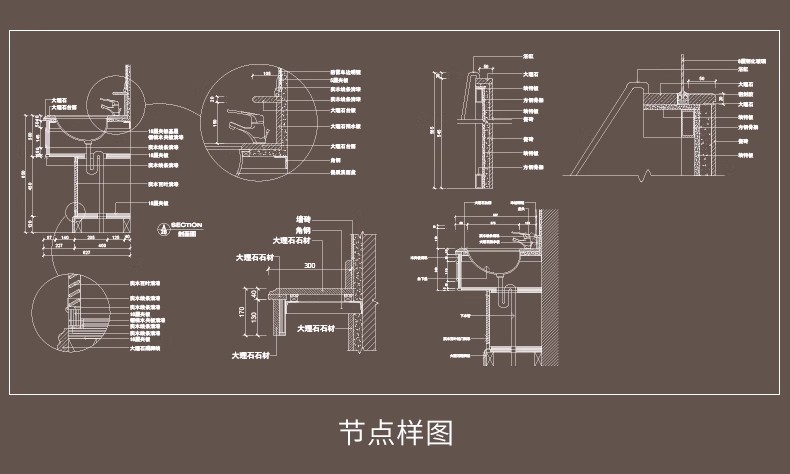 图片[21]-家装无主灯全套cad施工图纸平立面室内设计客厅卧室吊顶装修素材-大怪兽分享