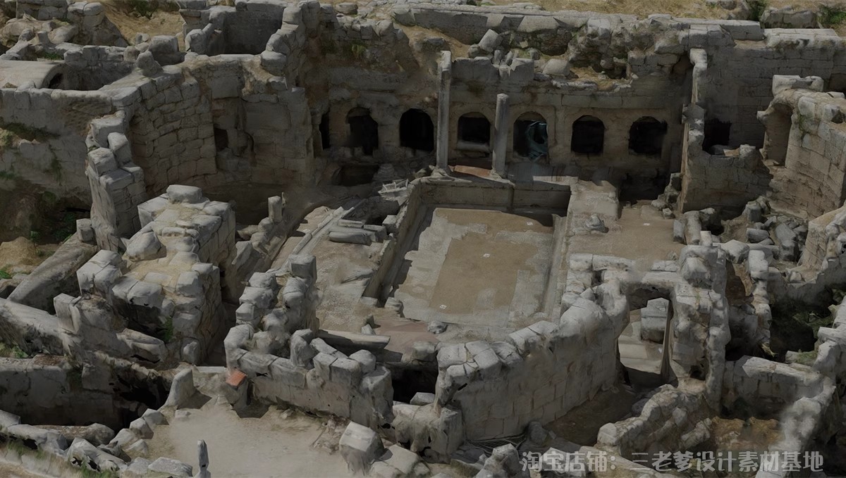 图片[21]-建筑废墟SU模型工业风遗址游戏场景战损街道破旧房屋汽车草图大师-大怪兽分享